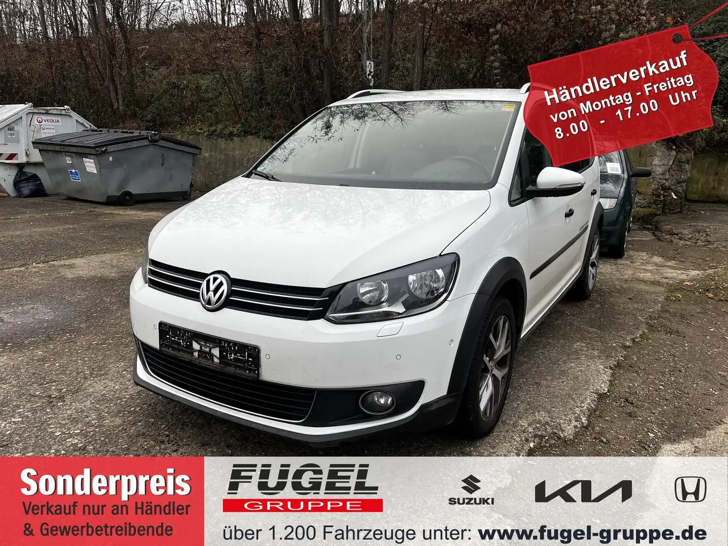 Volkswagen Touran Cross Touran 1.4 16V TSI Navi|Winter|Klimaaut. Blanc - 1