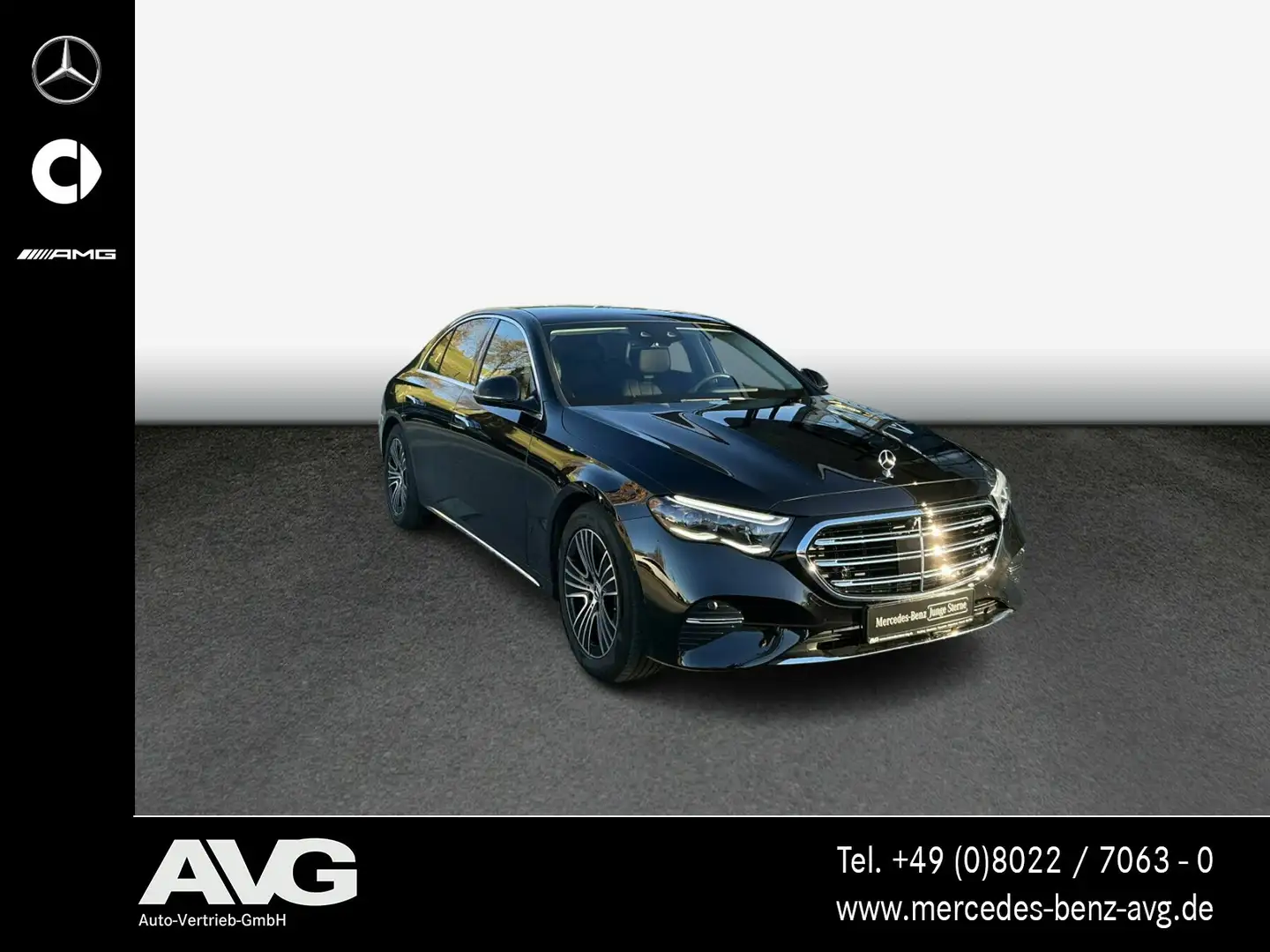 Mercedes-Benz E 220 E 220 d 4M Exclusive-Premium Pano AHK Distr Burm Noir - 2