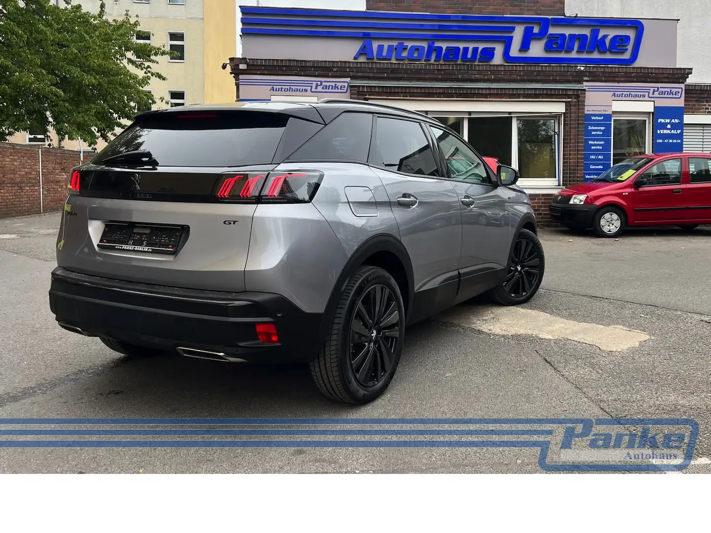 Peugeot 3008 GT 130 EAT8*Pano*LED*ACC*360°*Carplay* Gris - 2