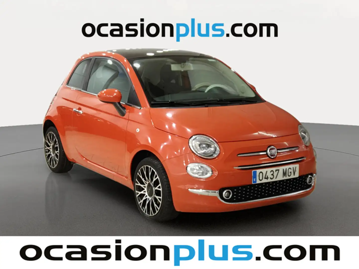 Fiat 500 1.0 Hybrid Dolcevita 52kW Naranja - 2