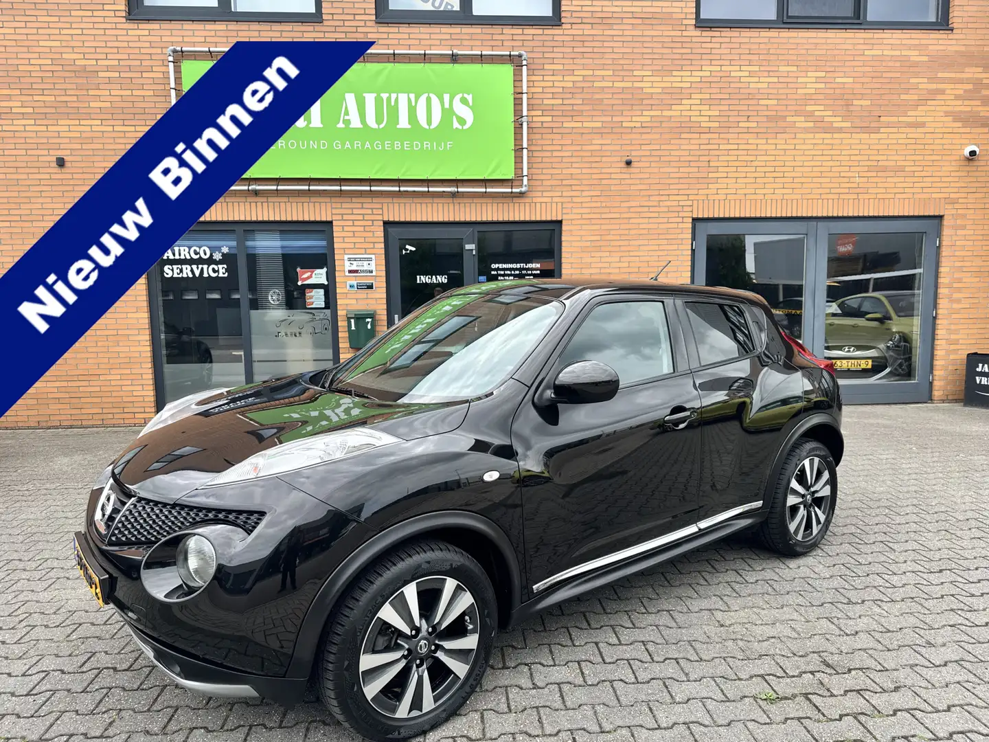 Nissan Juke 1.6 Acenta Zeer mooi Nero - 1