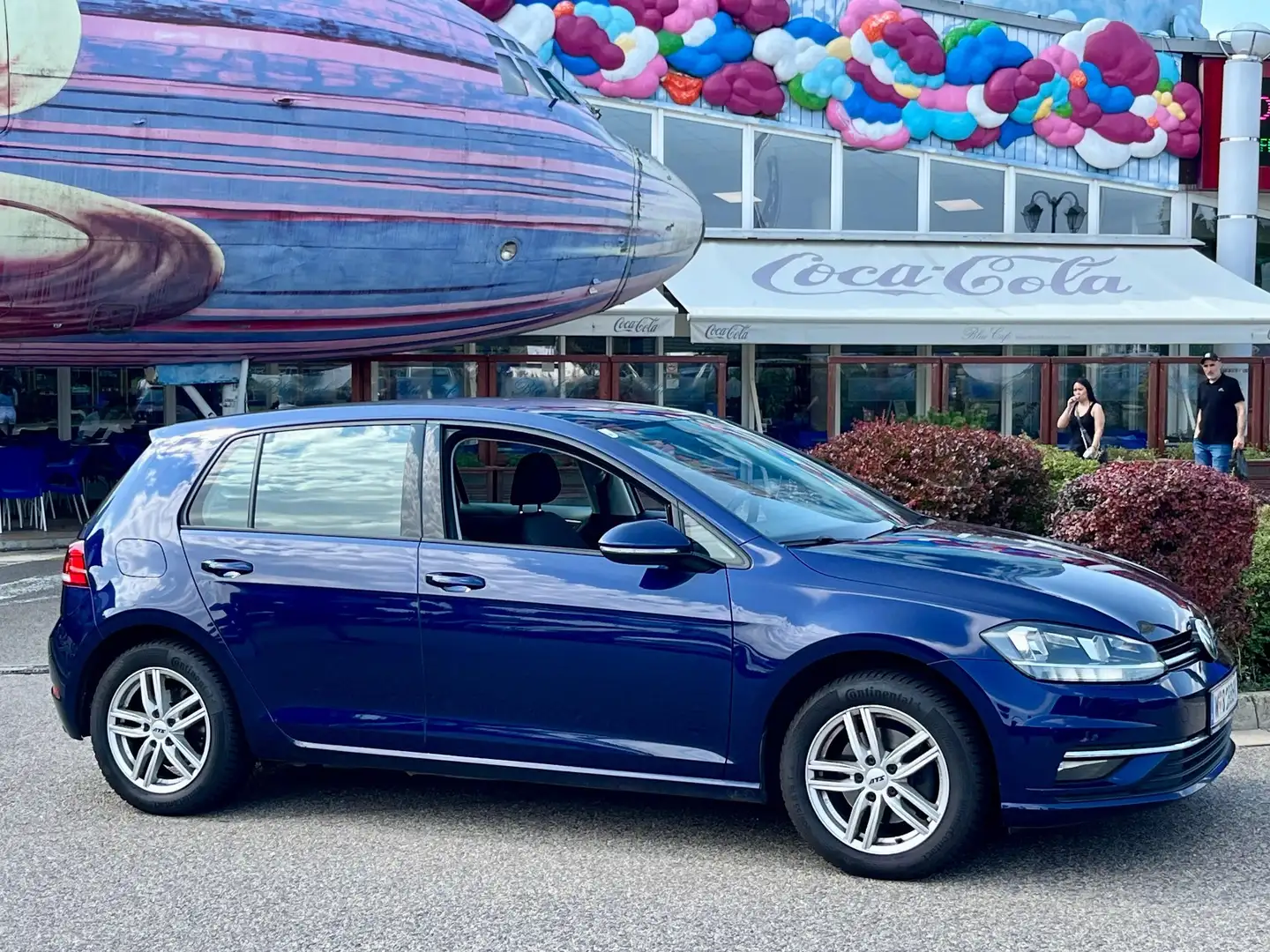 Volkswagen Golf Comfortline 1,6 TDI DSG Blau - 2