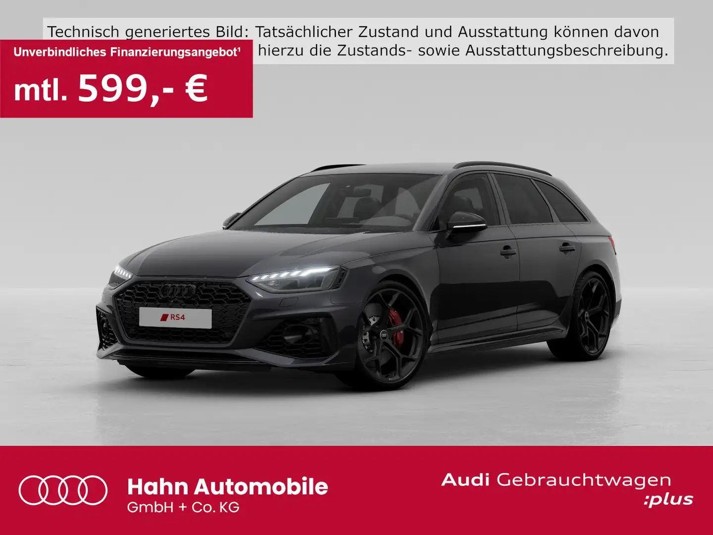 Audi RS4 qua Tiptrc HUD B&O Matrix AHK Schwarz - 1