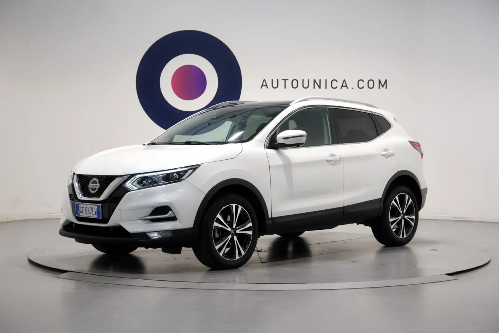 Nissan Qashqai 1.5 DCI 115 CV DCT N-CONNECTA TETTO PANORAMA Blanc - 1