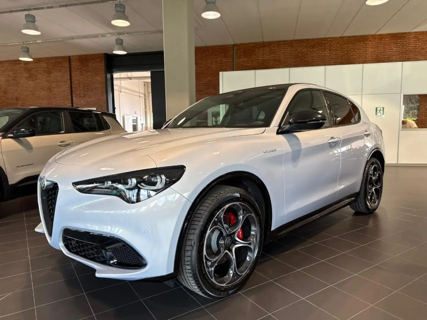 Alfa Romeo Stelvio 2.2 Turbodiesel 210 CV AT8 Q4 Veloce TETTO PANOR. Grigio - 2