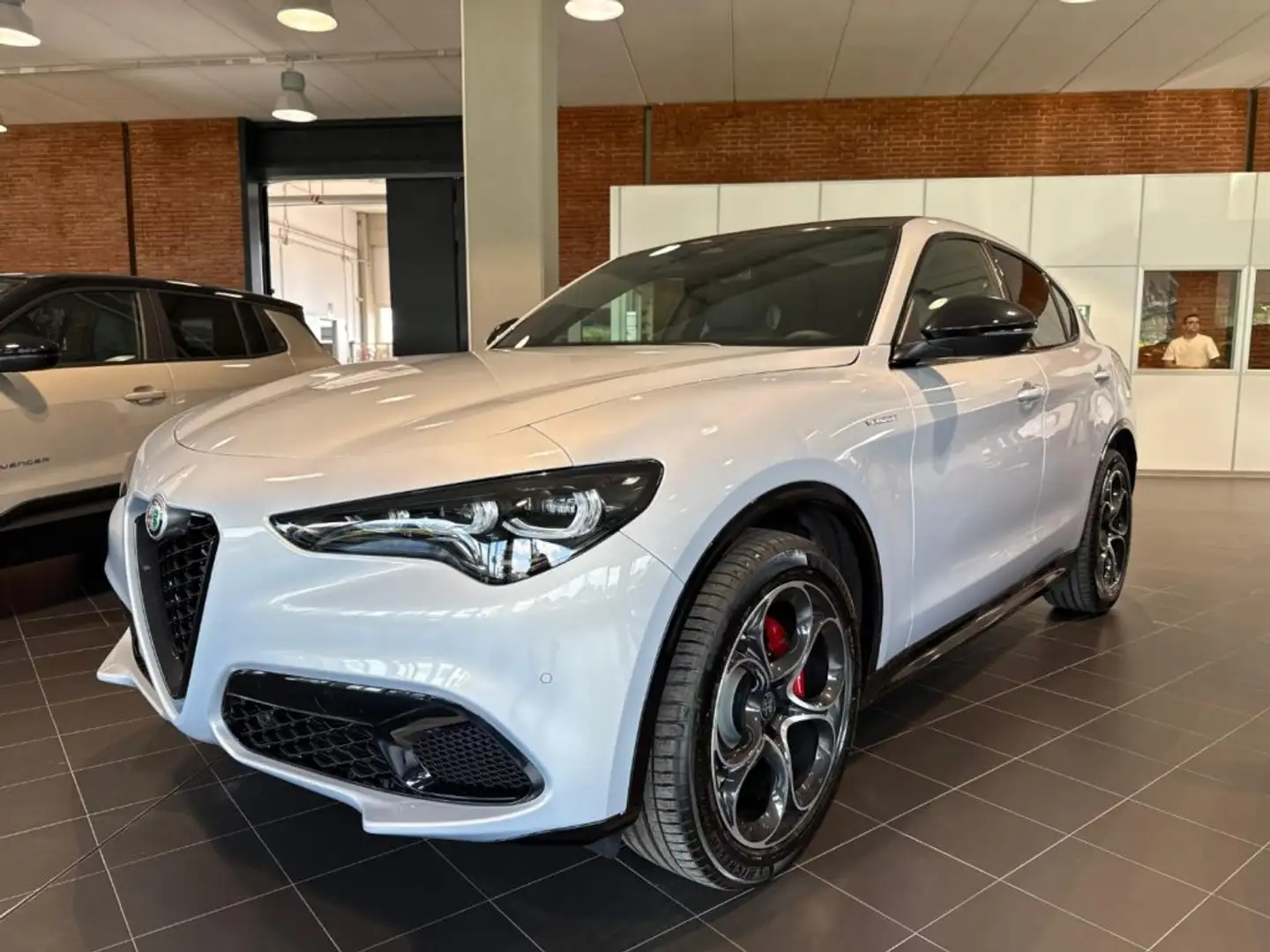 Alfa Romeo Stelvio 2.2 Turbodiesel 210 CV AT8 Q4 Veloce TETTO PANOR. Grigio - 1