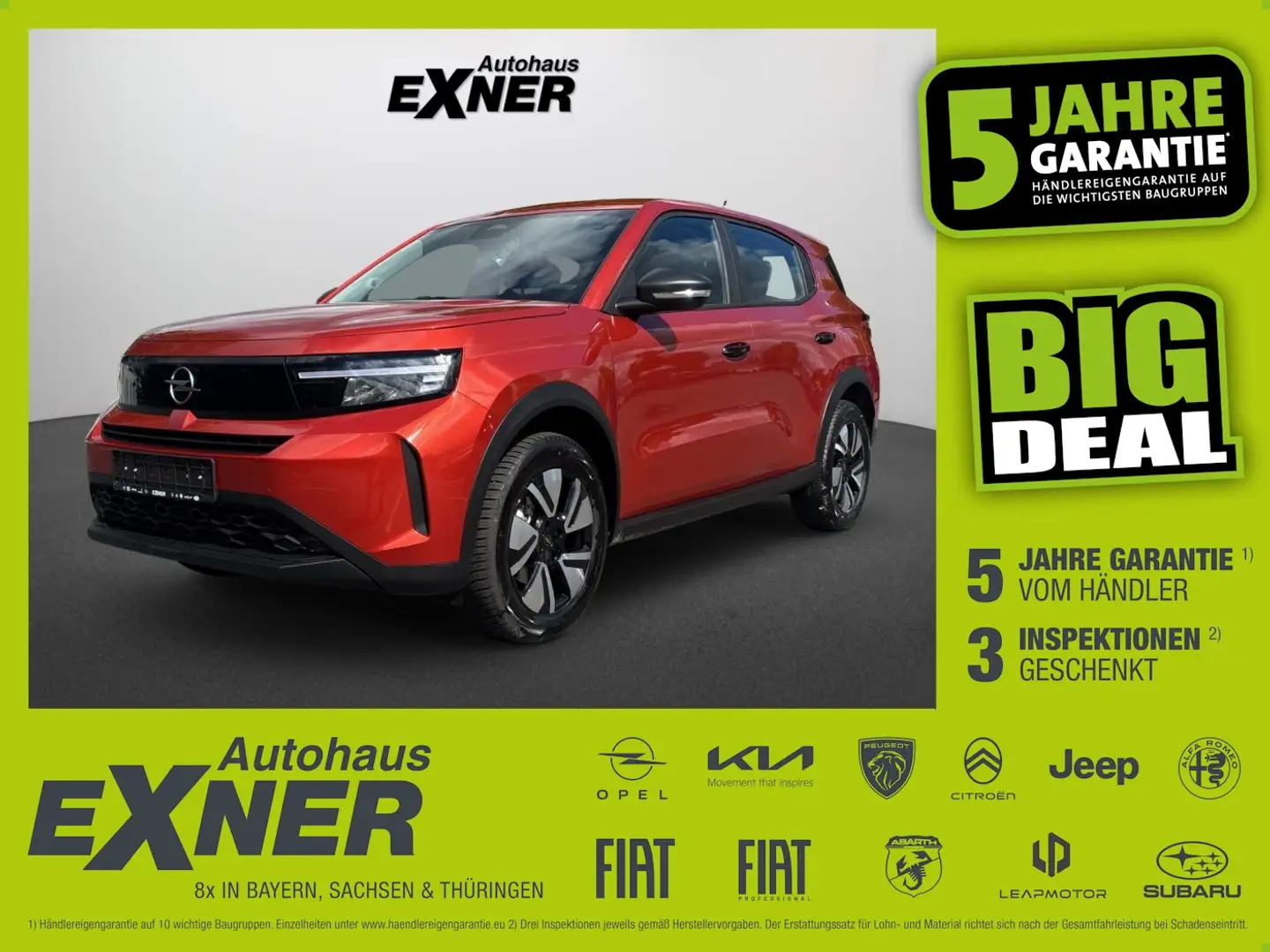 Opel Frontera Hybrid 107 kw EDITION TechPaket Edition Orange - 1