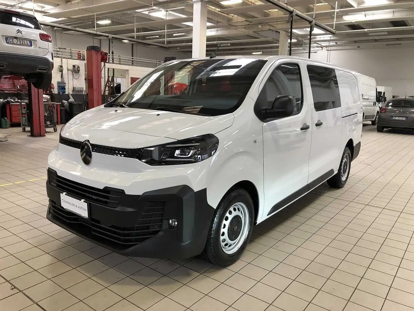 Citroen Jumpy XL 2000 140CV DC 6 posti Euro 6E Weiß - 1