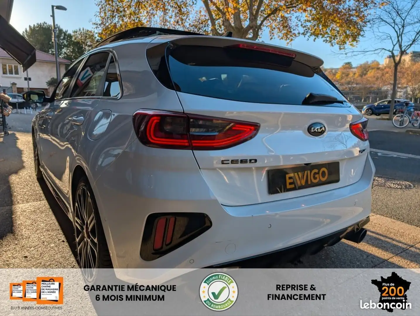 Kia Ceed / cee'd Ceed 3 iii 1.6 t-gdi 204ch isg gt dct7 toit ouvrant jbl attellage Blanc - 2