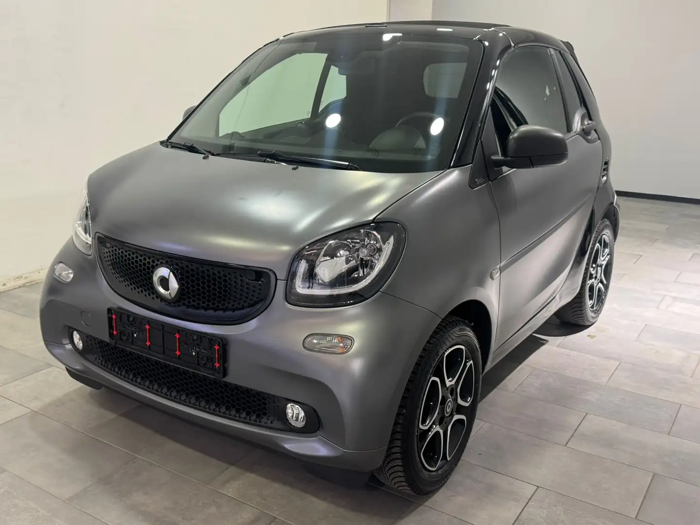 smart forTwo CABRIO 1.0 71 CV TWINAMIC PASSION LED UNIPRO Grigio - 1