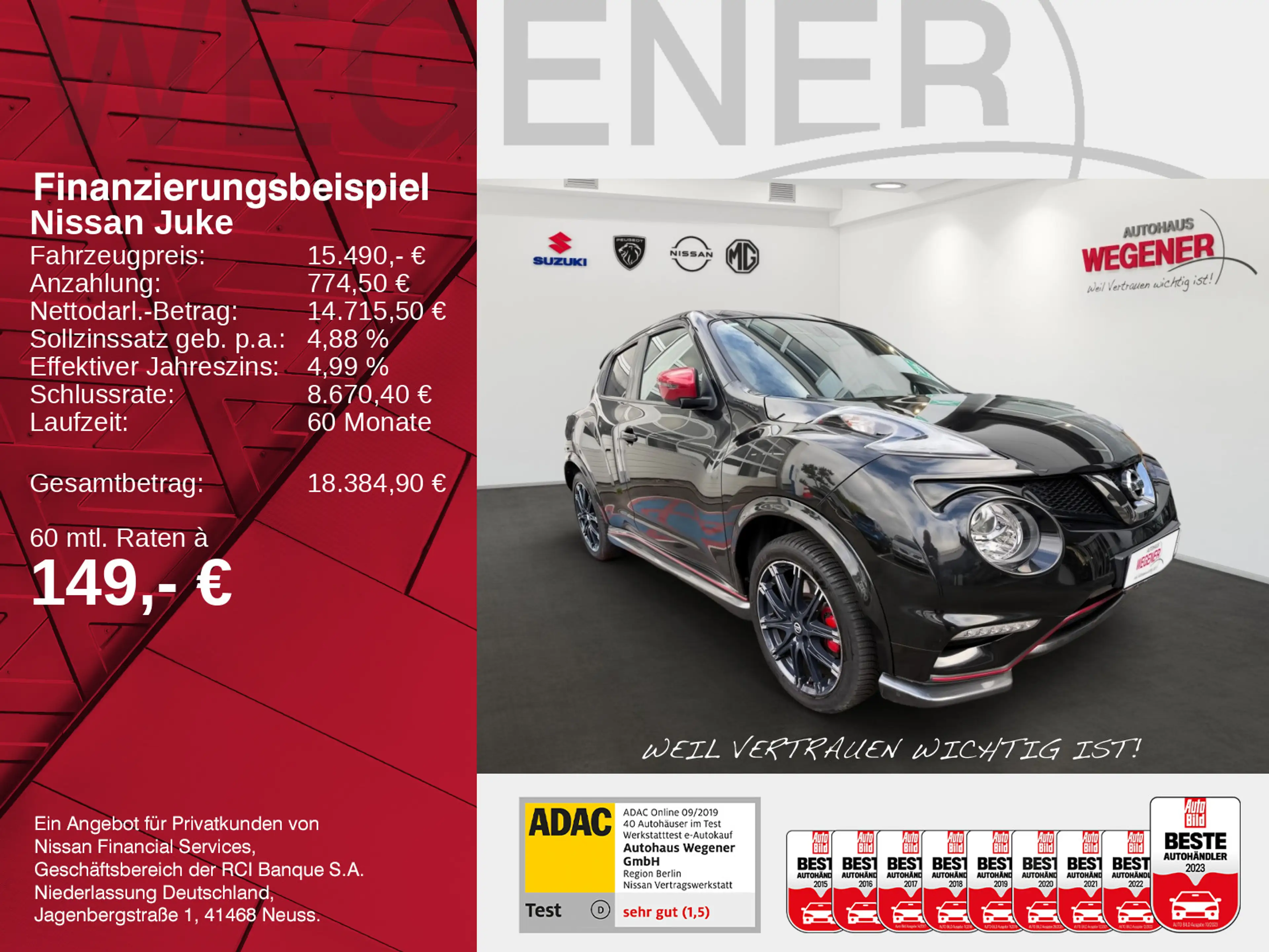 Nissan Juke 1.6 Nismo RS 4x4 Aut.  Navi*CAM*Bluetooth — photo 2