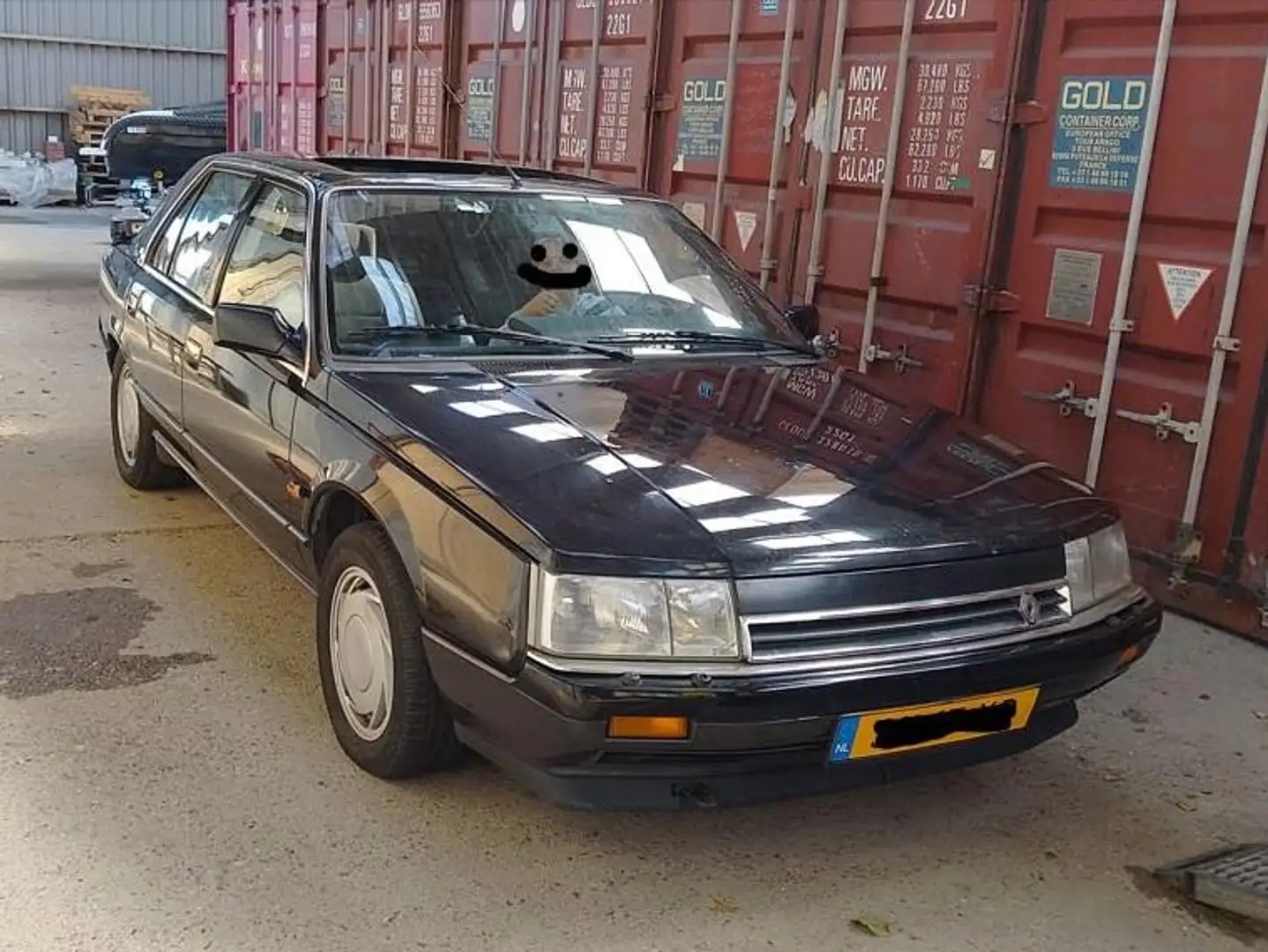 Renault R 25 V6 Turbo Fekete - 1