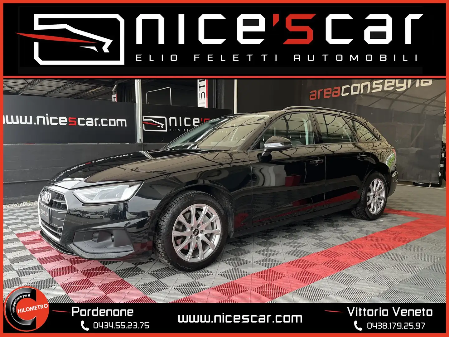 Audi A4 Avant 40 TDI quattro S tronic Business Nero - 1