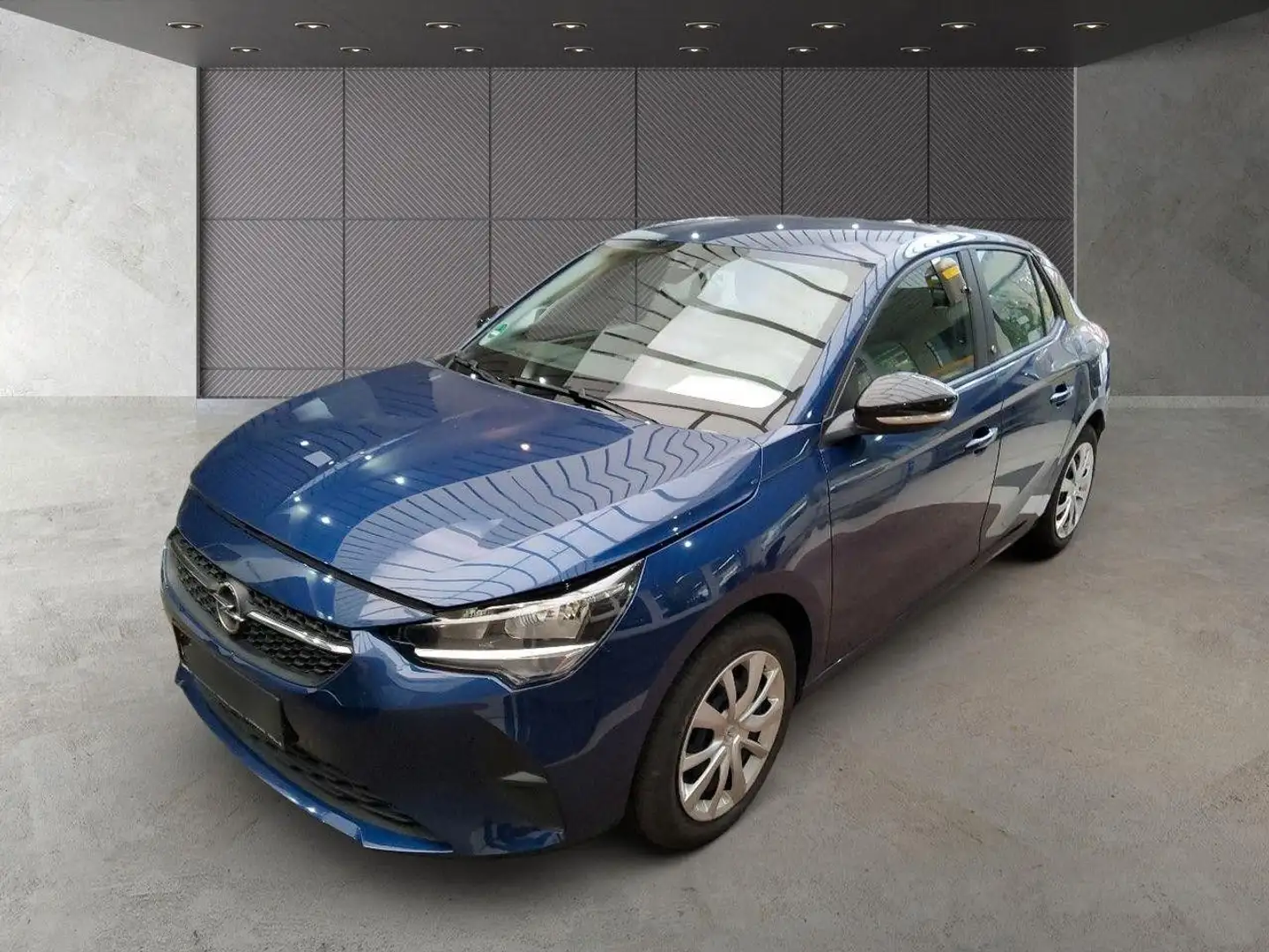 Opel Corsa e Sitz- u. Lenkradheizung Blauw - 1
