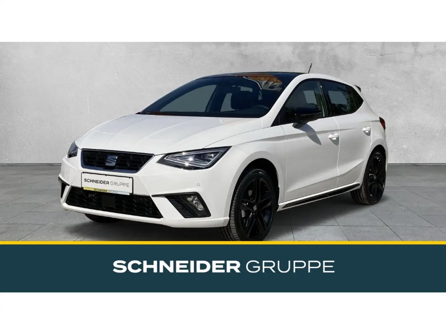 SEAT Ibiza FR Black Edition PANORAMA+LED+NAVI+ACC+SHZ Wit - 1