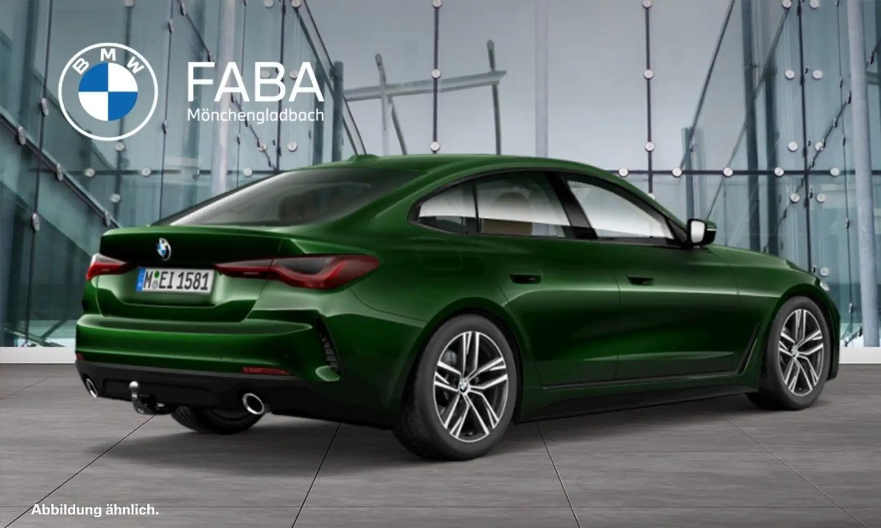 BMW 420 d Gran Coupé HiFi DAB GSD Komfortzg. Shz Grün - 2