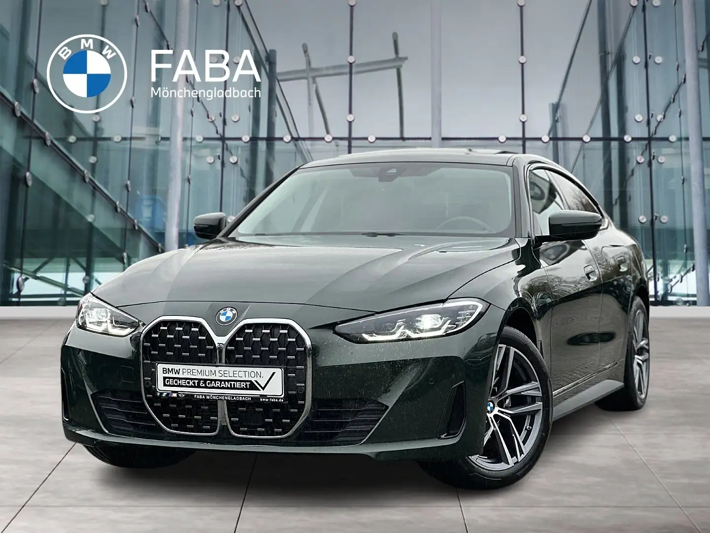 BMW 420 d Gran Coupé HiFi DAB GSD Komfortzg. Shz Grün - 1