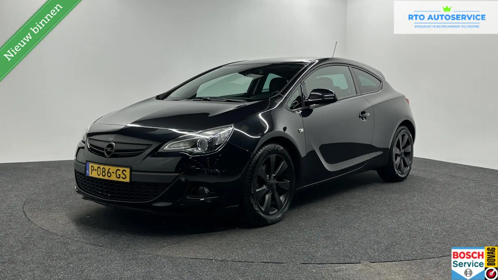 Opel Astra GTC 1.4 Turbo Sport AIRCO CRUISE LM. Noir - 1