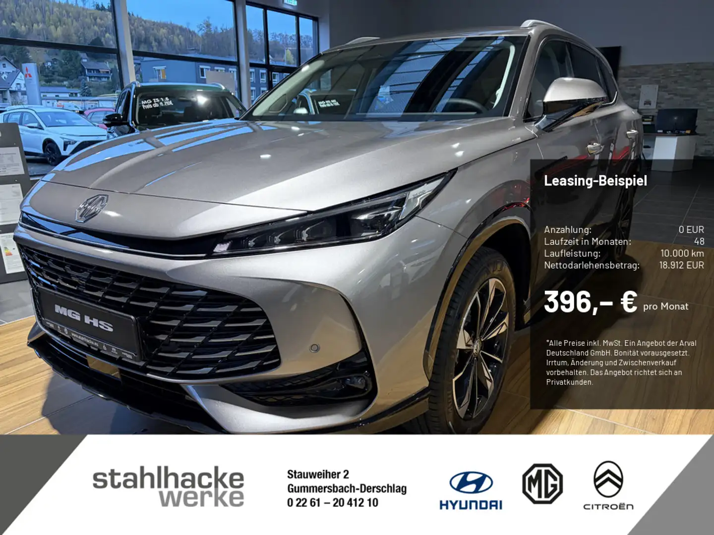 MG HS Plugin-Hybrid Luxury I Preis gilt nur bei Finanzierung Stříbrná - 1