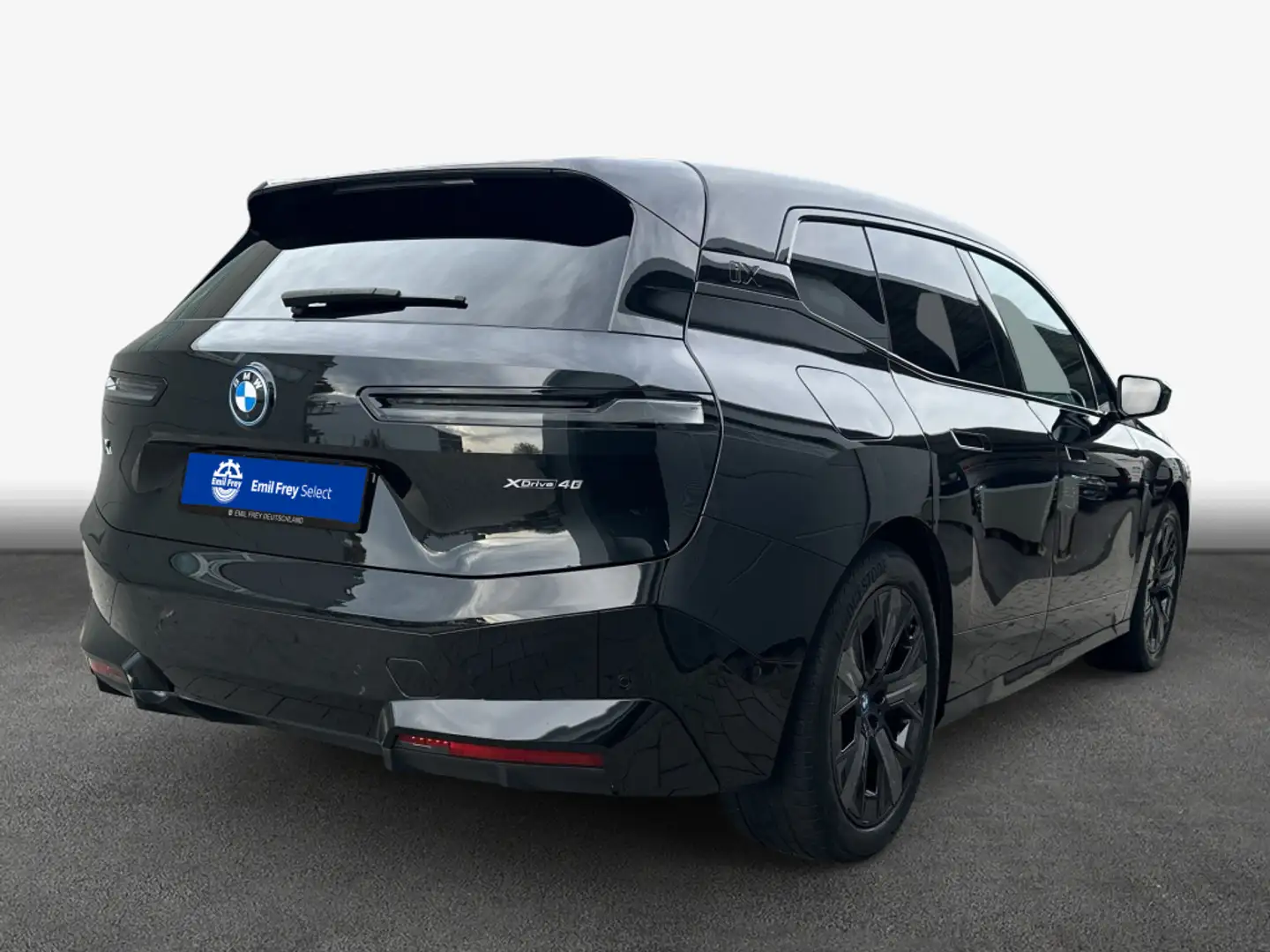BMW iX xDrive40 *H/K*AHK*Pano* Schwarz - 2