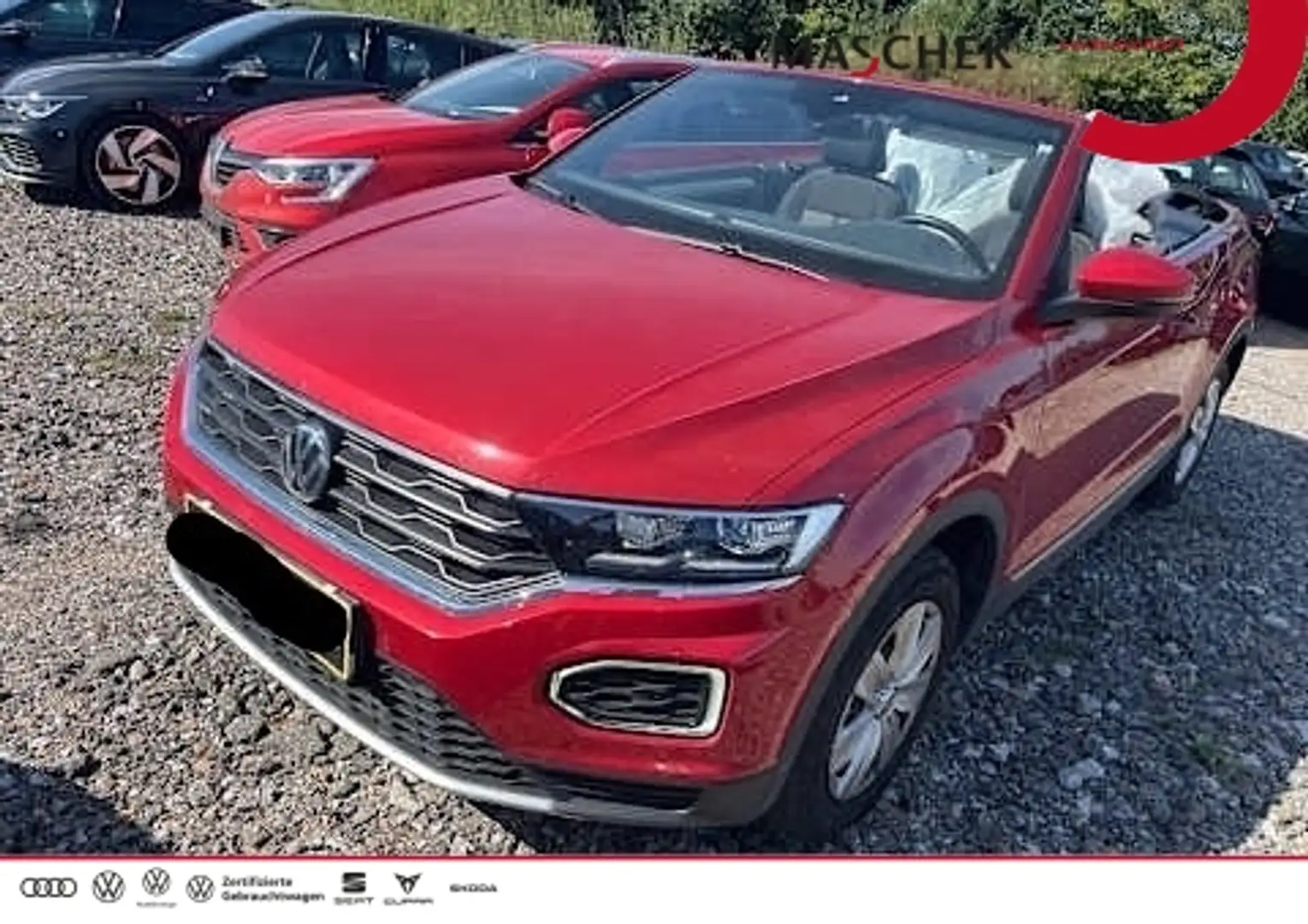 Volkswagen T-Roc Cabriolet 1.0 TSI LED ACC Navi DAB Carplay ACC Schwarz - 1