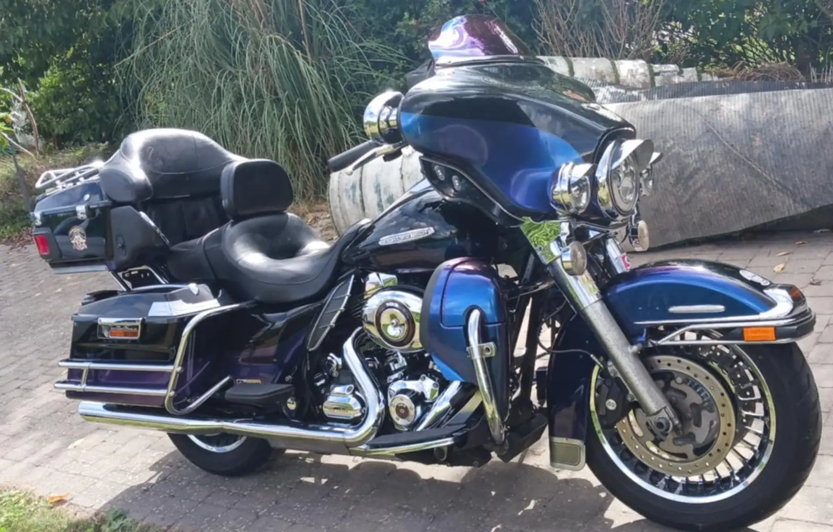 Harley-Davidson Electra Glide BLACK NOVEMBER PRICE ! Bleu - 1