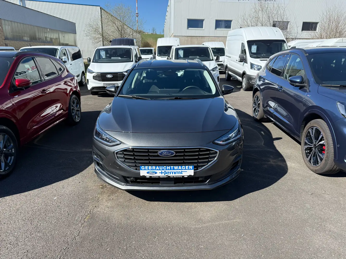 Ford Focus Titanium Automatik Diesel EURO6 Grau - 1