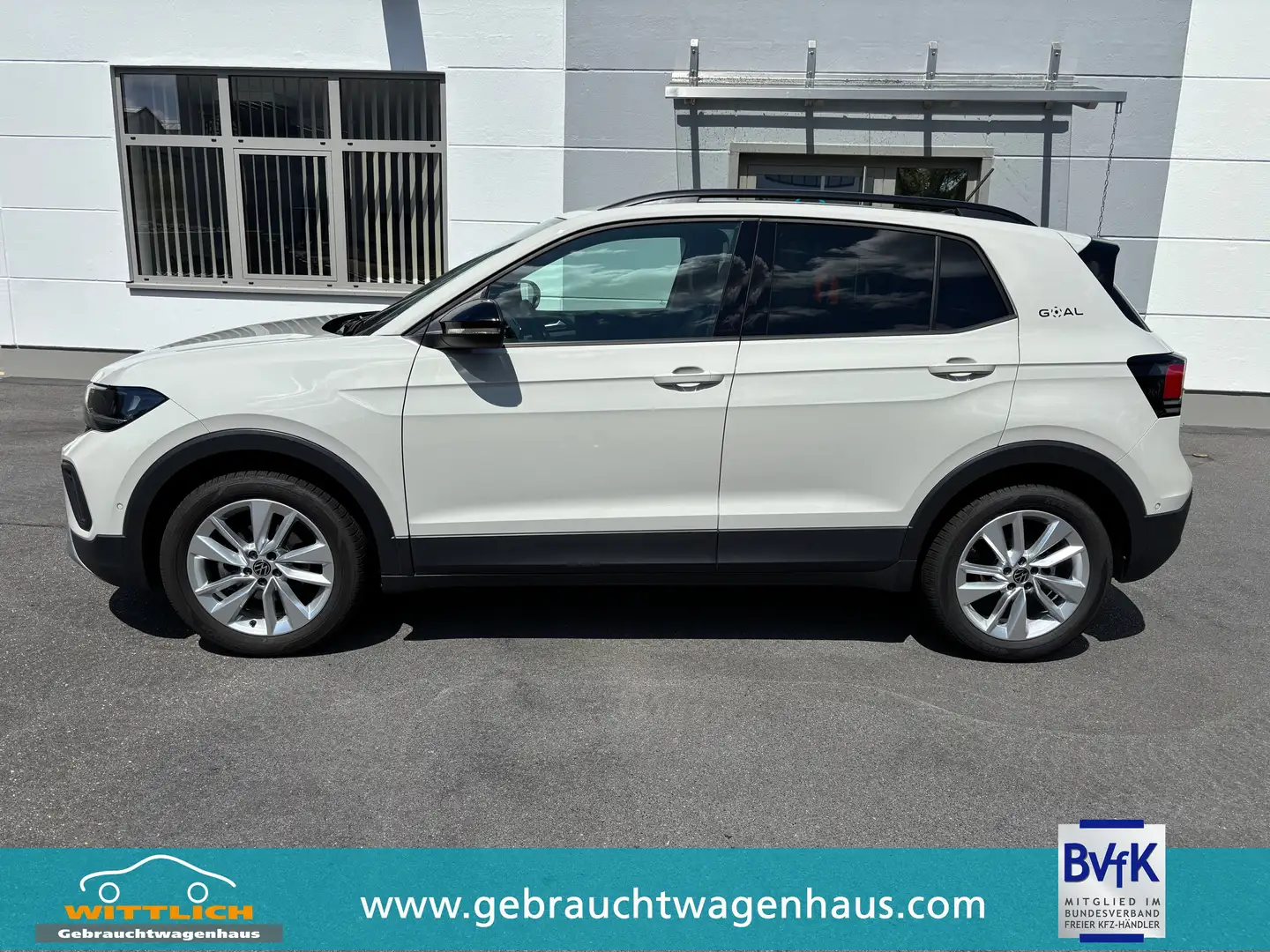 Volkswagen T-Cross 1.0 TSI - "GOAL" +Garantie +Kamera +LED +Navi Grijs - 2