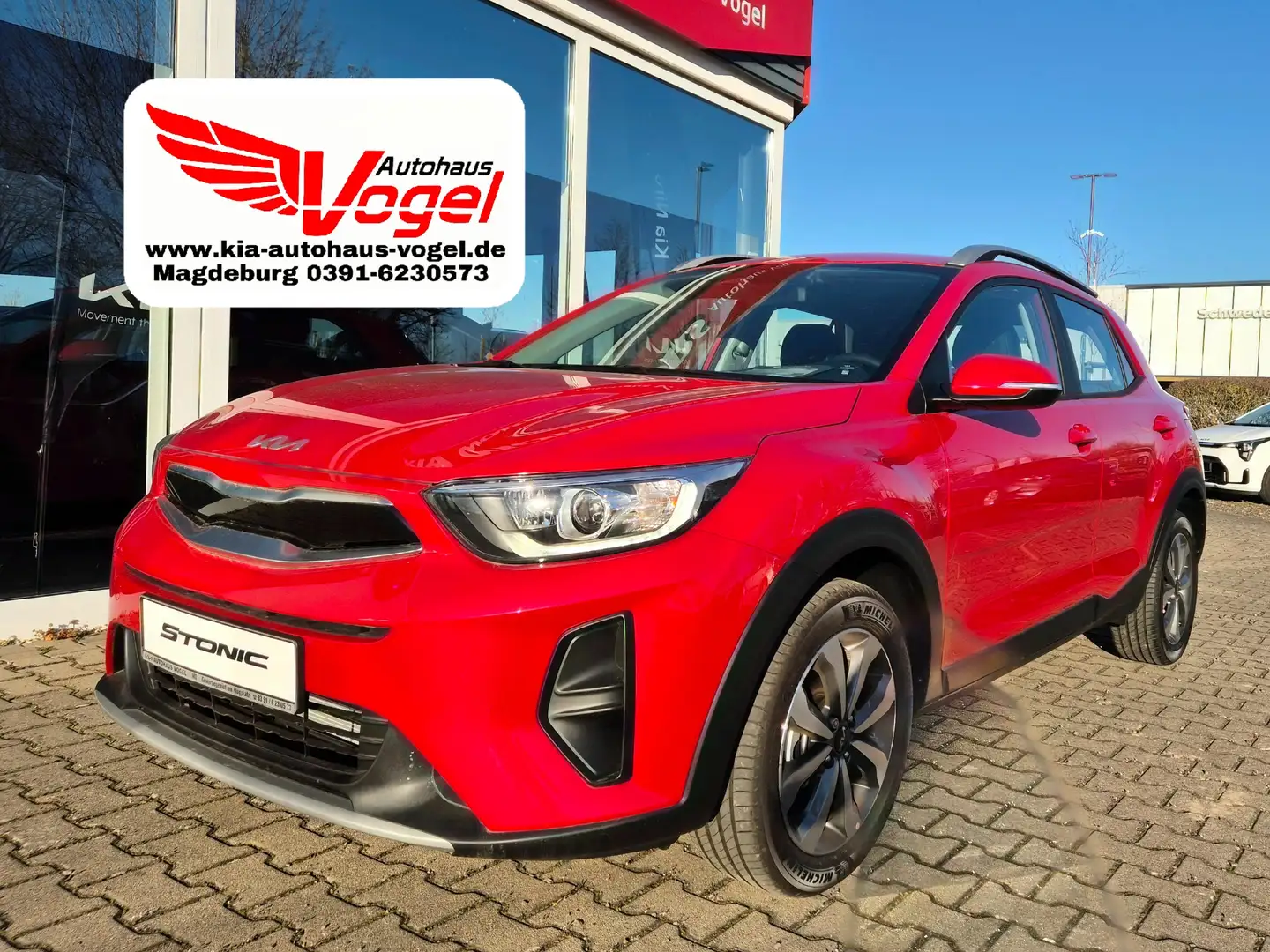 Kia Stonic 1.2 Vision Navi Rückfahrkamera Rot - 1