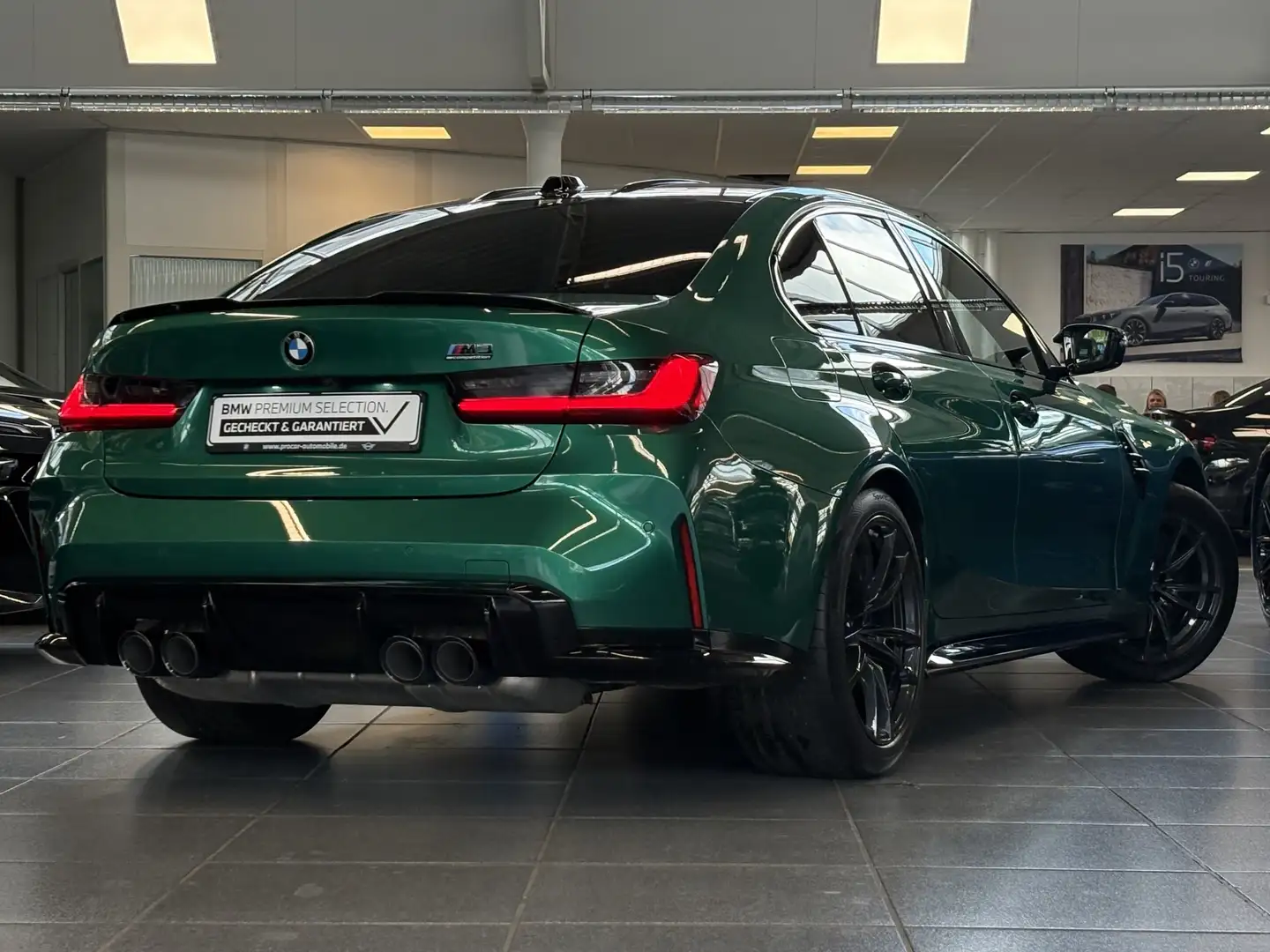 BMW M3 Competition AdapLED DA PA RFK HuD H/K DAB Shz Grün - 2
