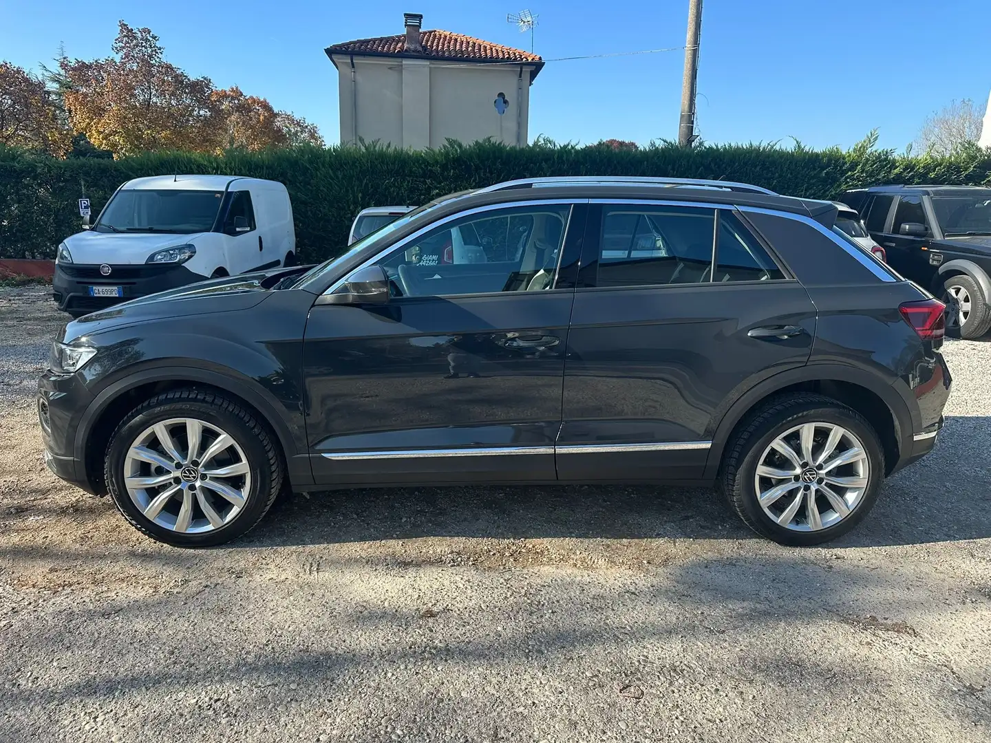 Volkswagen T-Roc KM 0! T-Roc 2.0 tdi Advanced 150cv dsg Gris - 2
