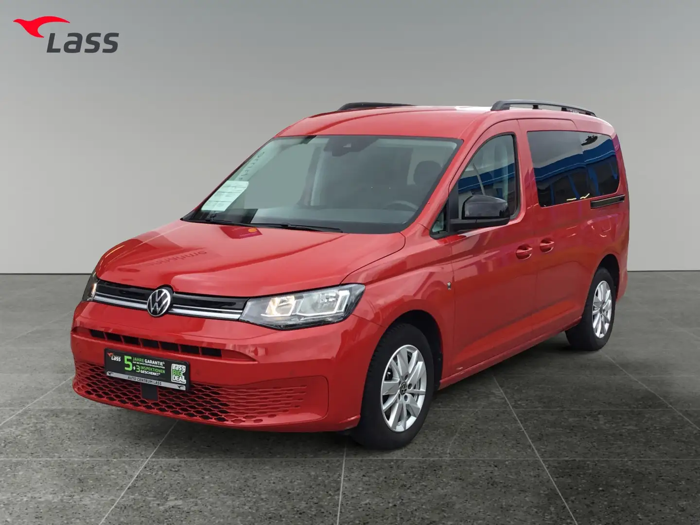 Volkswagen Caddy 1.5 TSI Maxi AHK, Tempomat, Bluetooth Rot - 2