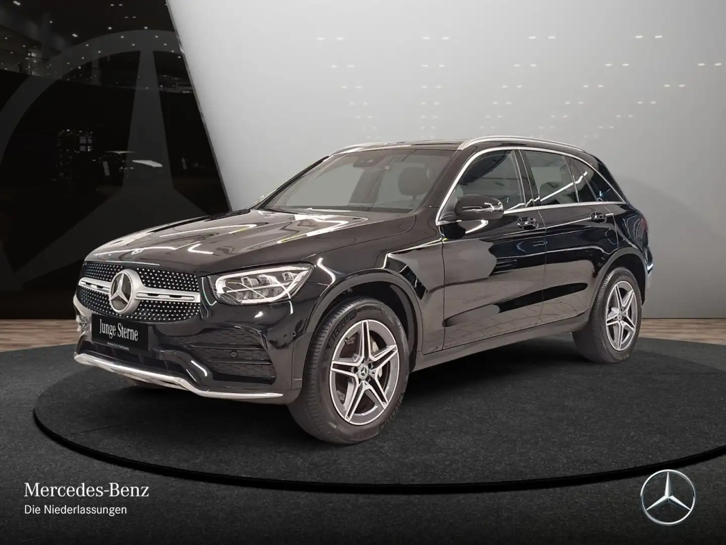 Mercedes-Benz GLC 300 de 4M AMG+PANO+LED+KAMERA+KEYLESS+9G Schwarz - 2