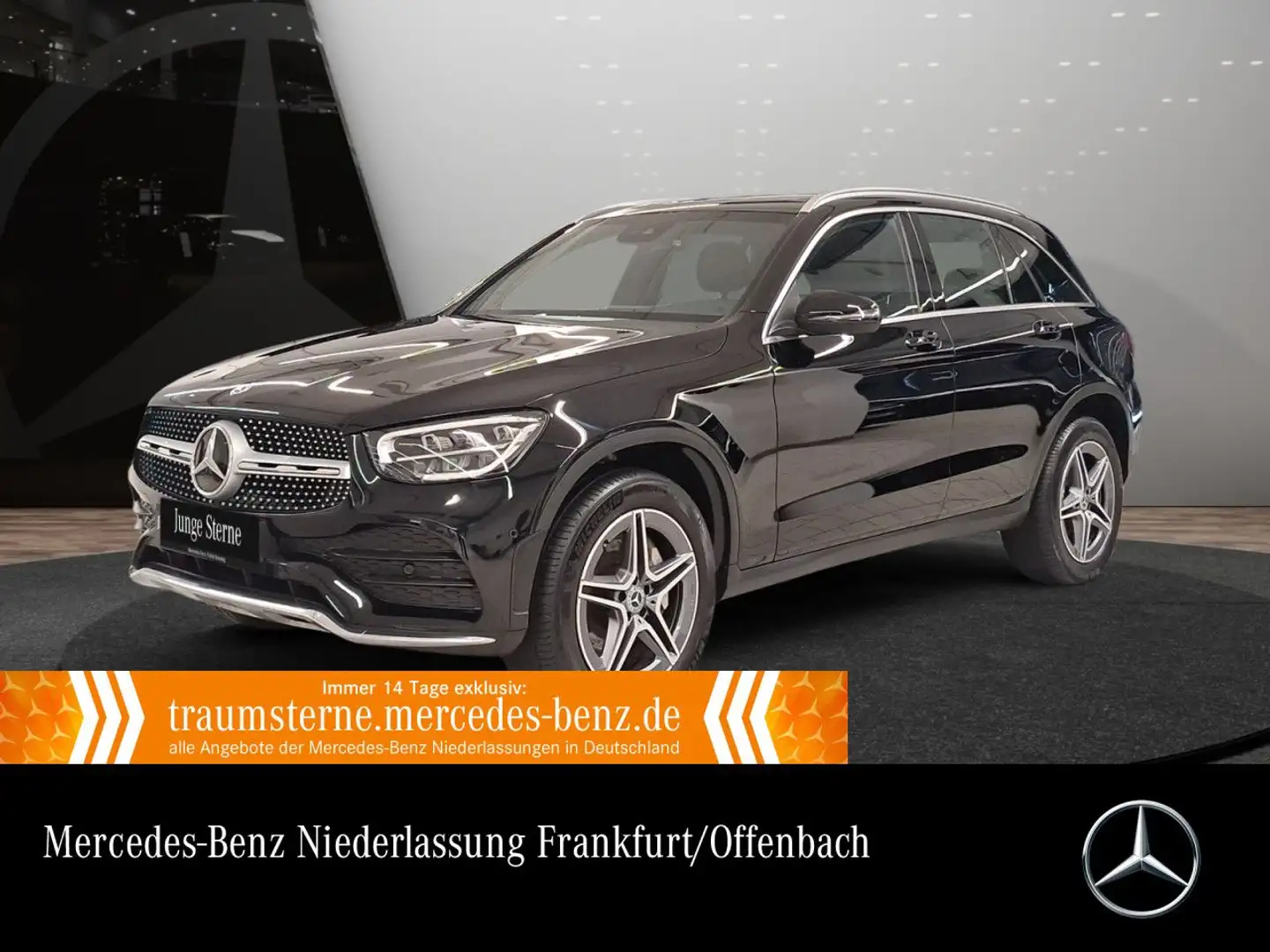 Mercedes-Benz GLC 300 de 4M AMG+PANO+LED+KAMERA+KEYLESS+9G Schwarz - 1