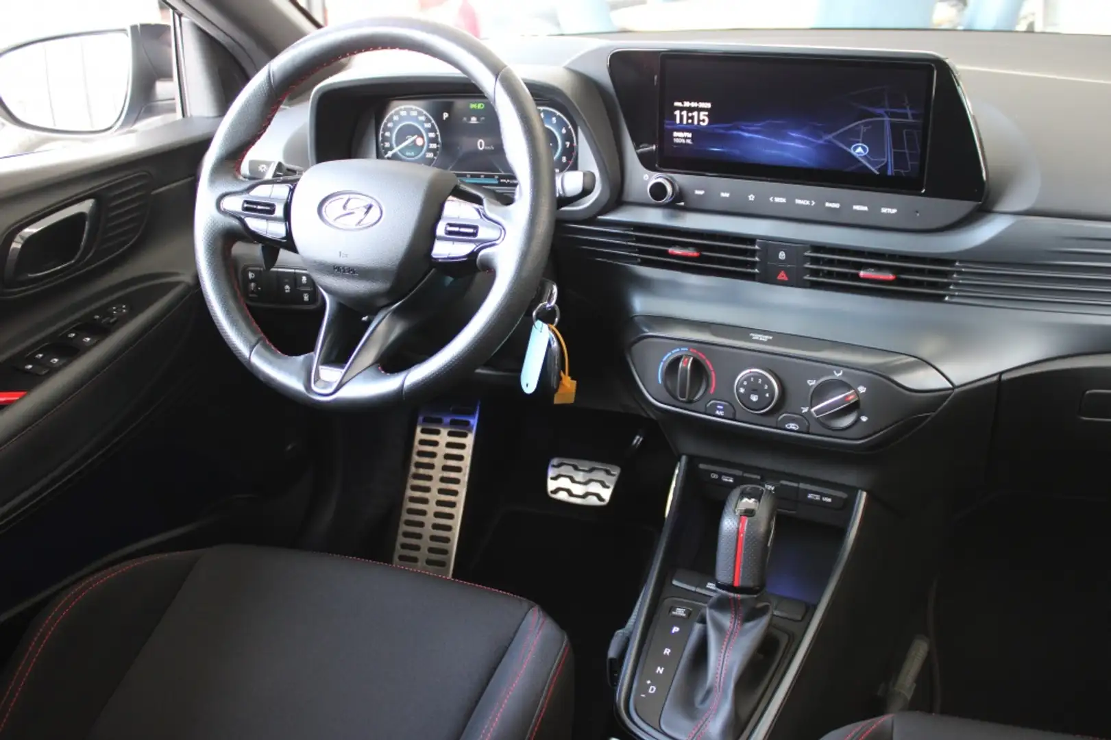 Hyundai i20 1.0 T-GDI N Line Automaat Zwart - 2