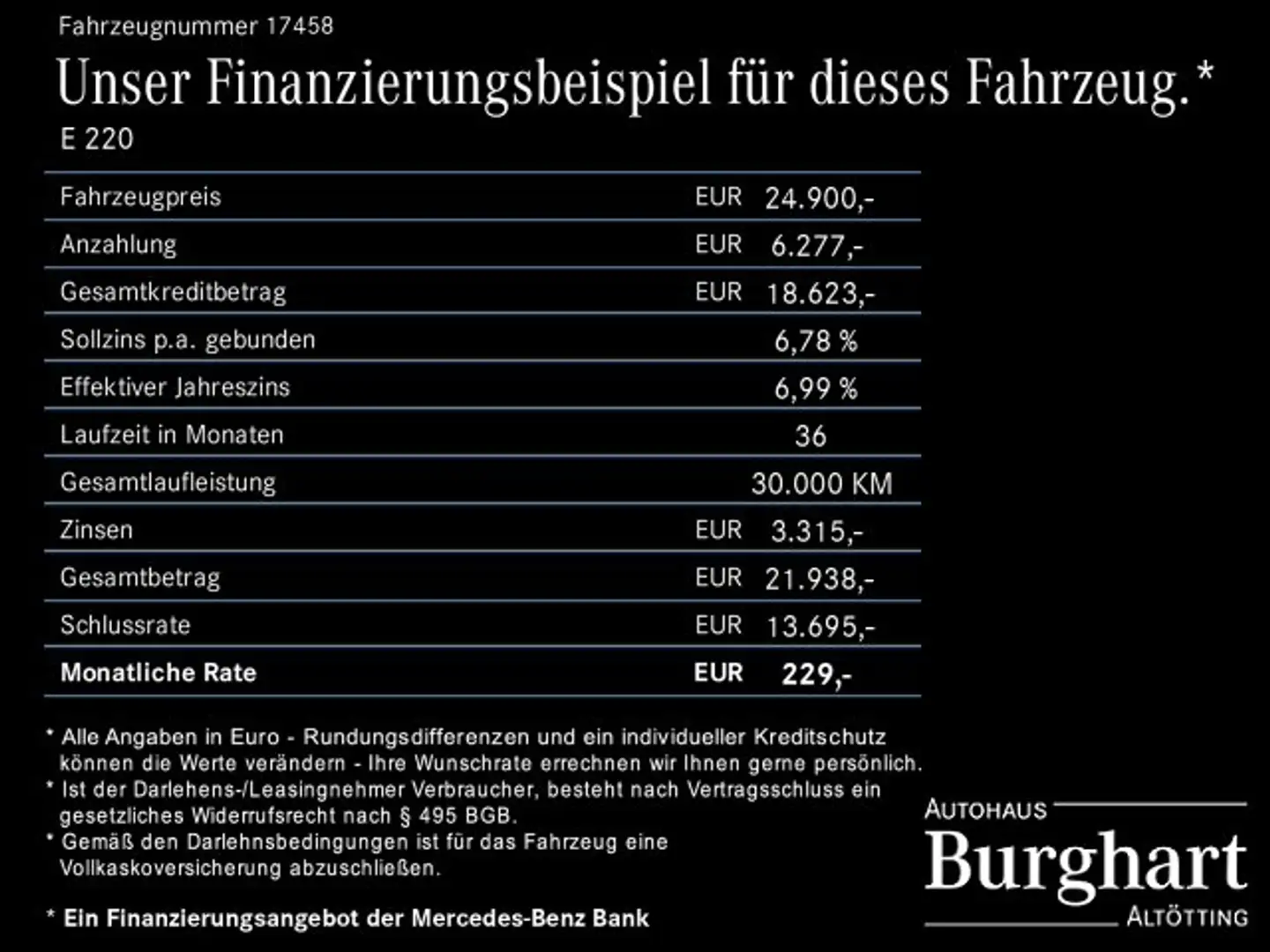 Mercedes-Benz E 220 E 220 d 4M Limousine AVANTGARDE Exterieur/SHD Schwarz - 2