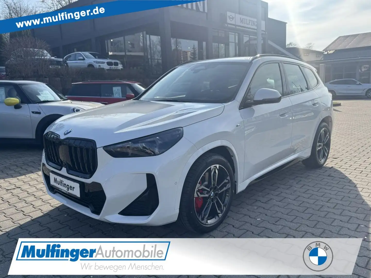 BMW X1 sDrive18i MSportPro DrivAssPlus HUD LED ParkAss Weiß - 1