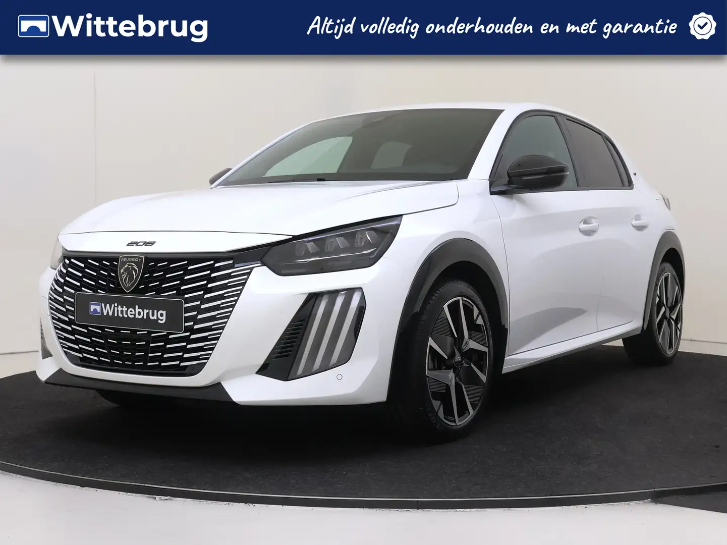 Peugeot 208 1.2 PureTech 100PK GT | Camera | Sport uitvoering Wit - 1