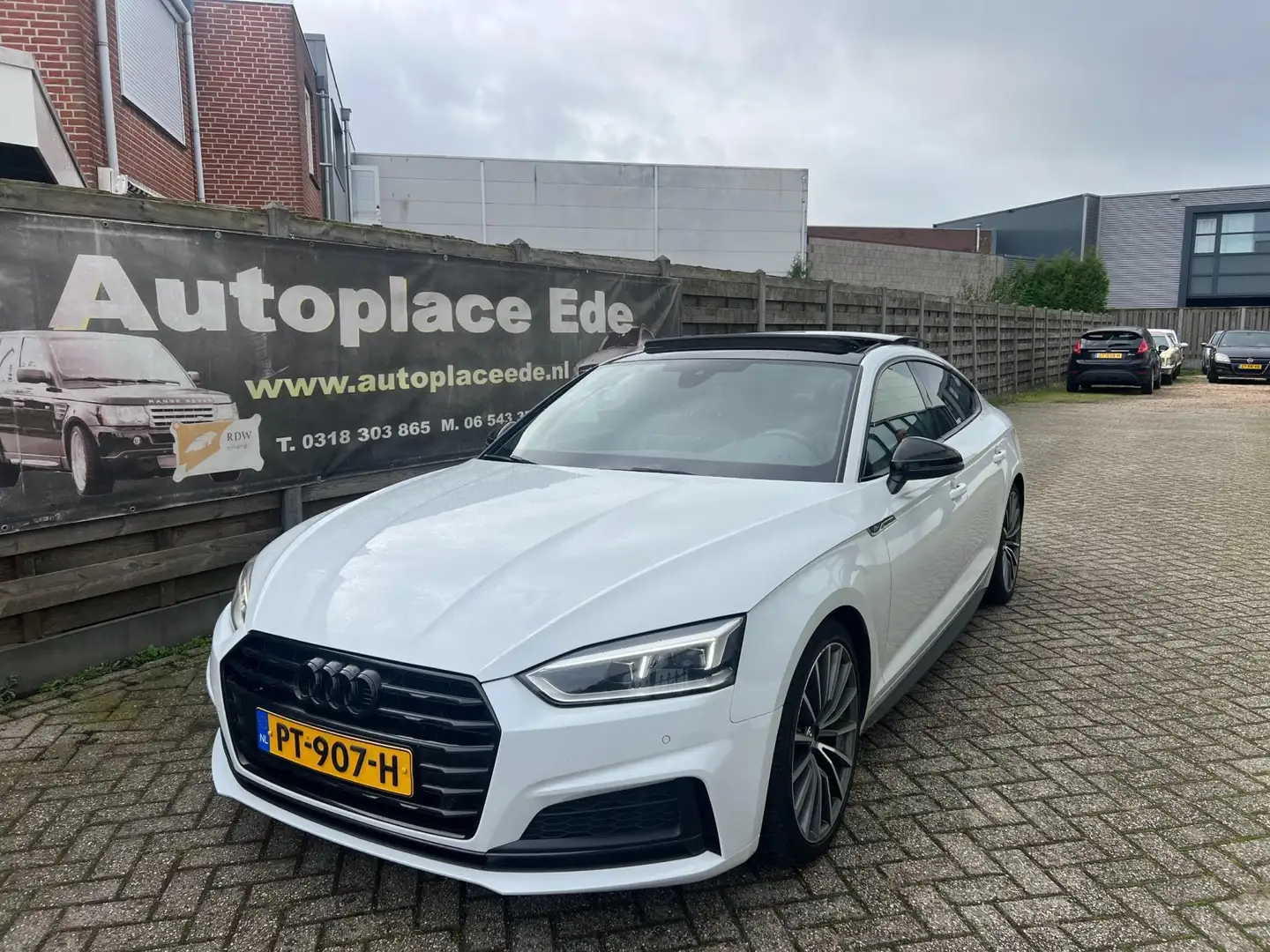 Audi A5 Sportback 1.4 TFSI Sport nw model 3x s-line pannod Wit - 2