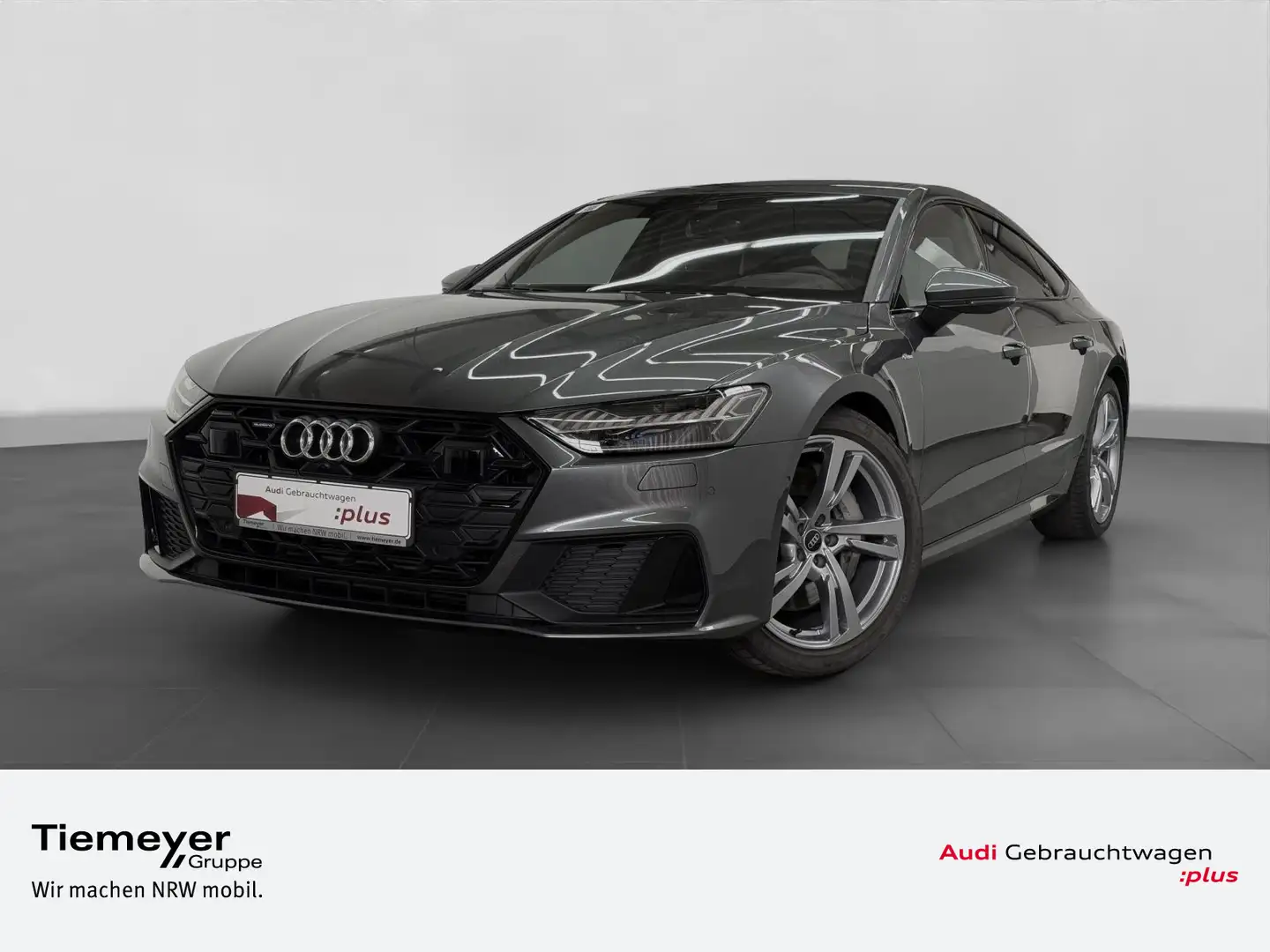 Audi A7 50 TFSIe Q S LINE UPE100 LM20 LEDER Grau - 1