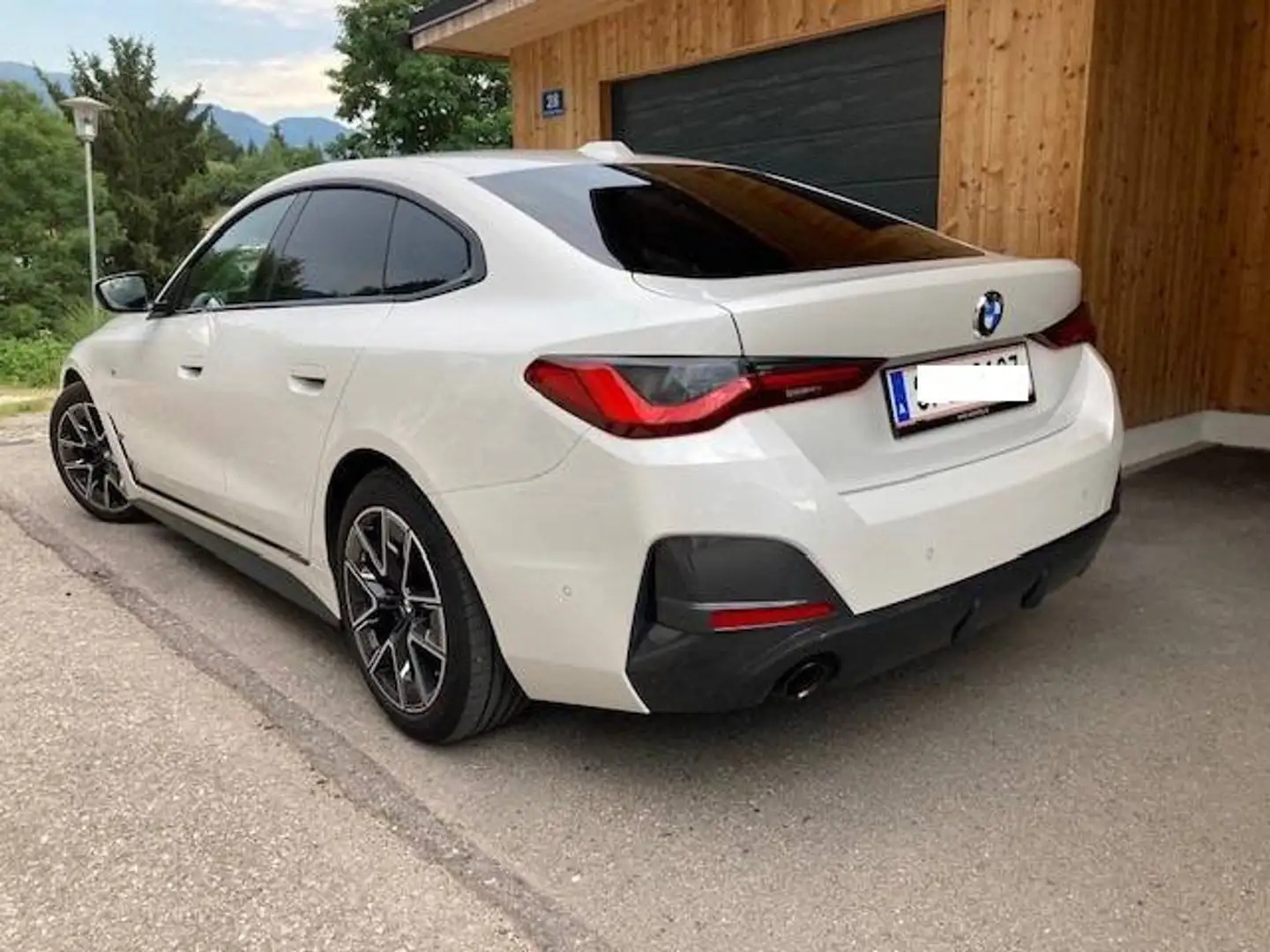 BMW 420 Diesel xDrive M-Sport black ed. Weiß - 2