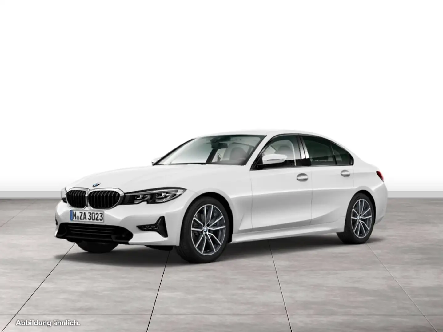 BMW 320 i Limousine Aut. Sport Line HiFi DAB LED RFK Weiß - 1