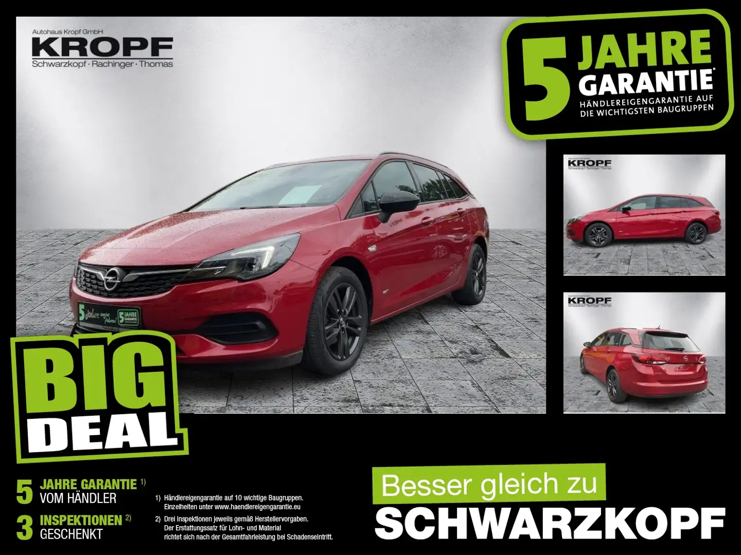Opel Astra K ST 1.4T Fin. ab 2,99% Navi,Lenkradheizung Rouge - 1