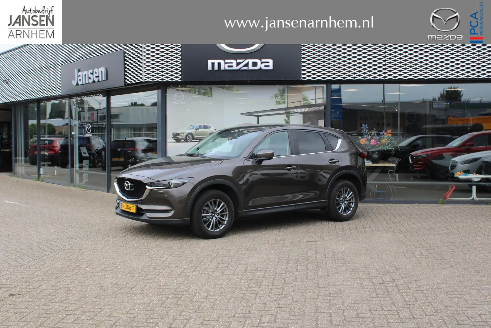 Mazda CX-5 2.0 SkyActiv-G 165 Skylease GT , Navi, Cruise, All Marrón - 1