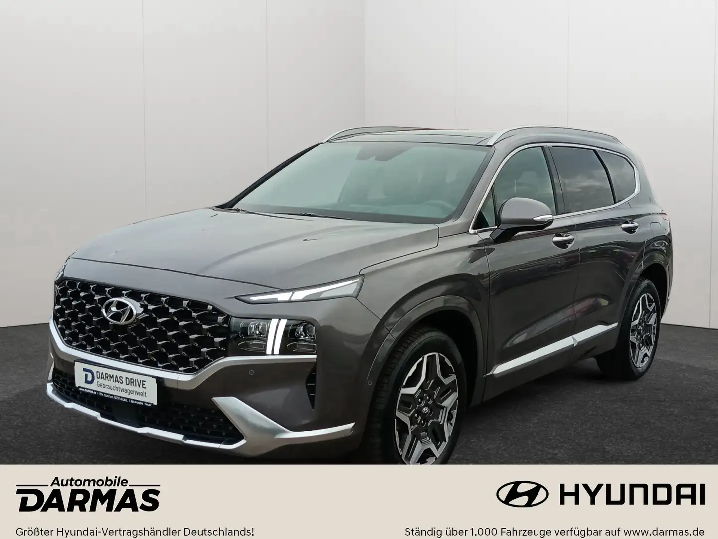Hyundai SANTA FE SANTA FE 1.6 Plugin-Hybrid 4WD Signature Grijs - 1