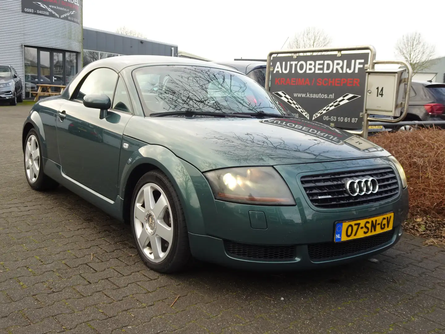 Audi TT 1.8 5V Turbo quattro 225PK Groen - 1