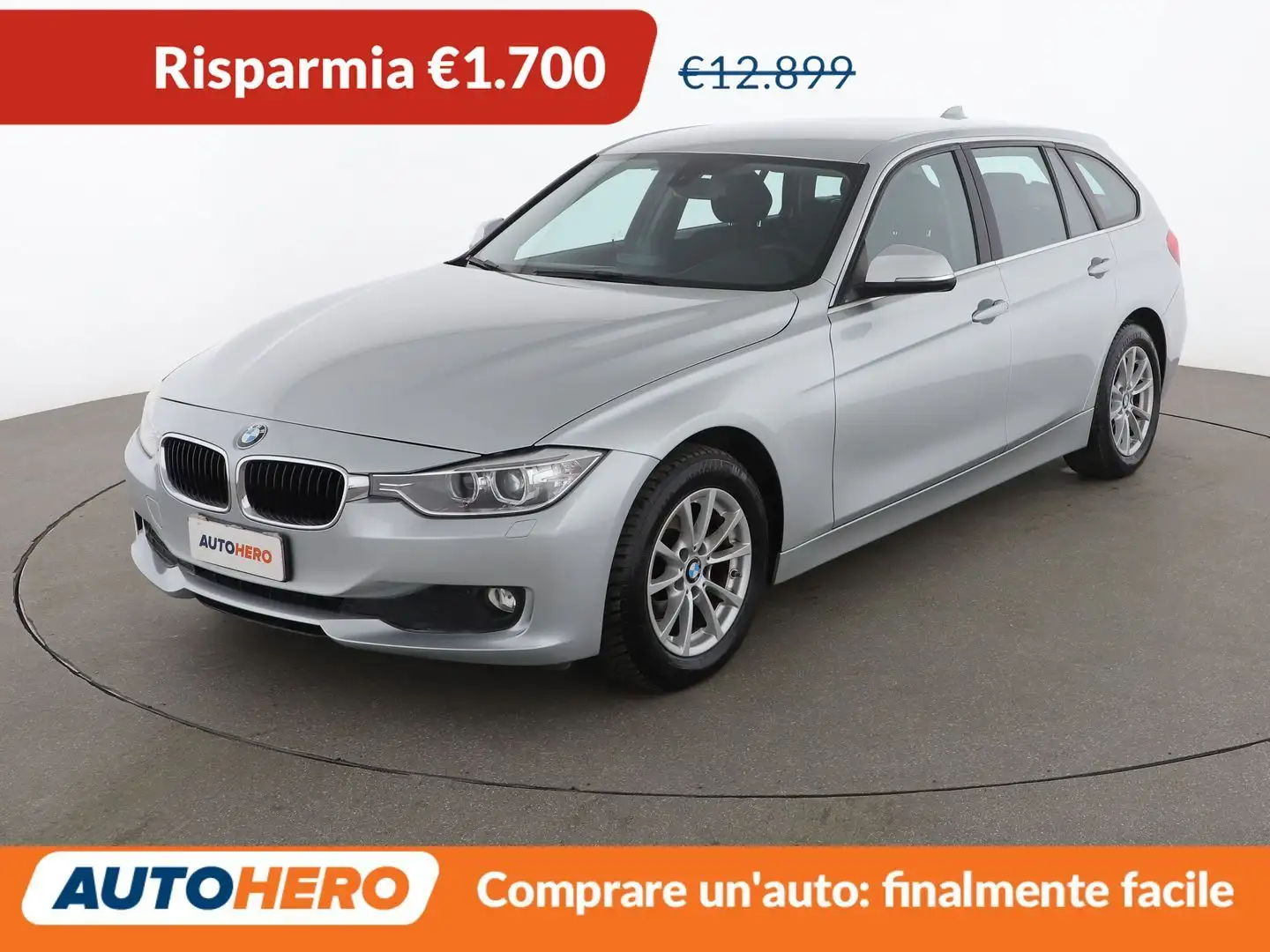 BMW 316 316d Business aut. Silber - 1