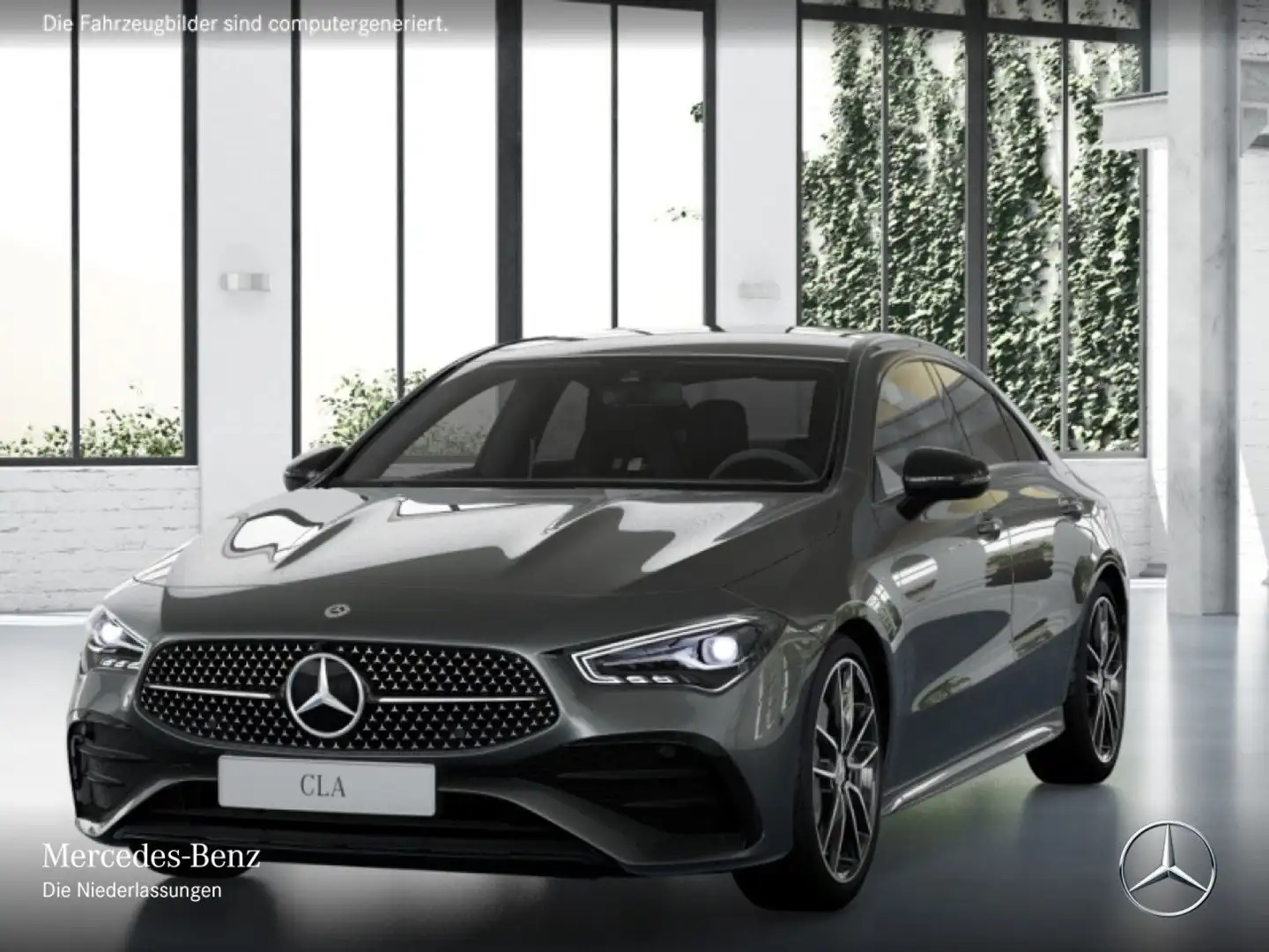 Mercedes-Benz CLA 250 4M AMG+NIGHT+LED+KAMERA+8G Grau - 2