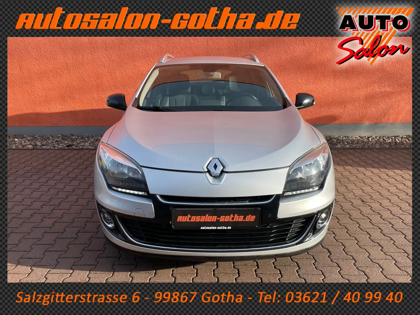 Renault Megane III Grandtour BOSE Edition AHK Scheckheft Silber - 2
