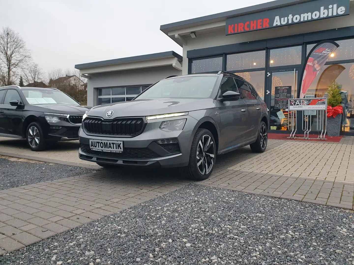 Skoda Kamiq 1.5TSI DSG Monte Carlo*Matrix*18"*AHK*Kam Grau - 1